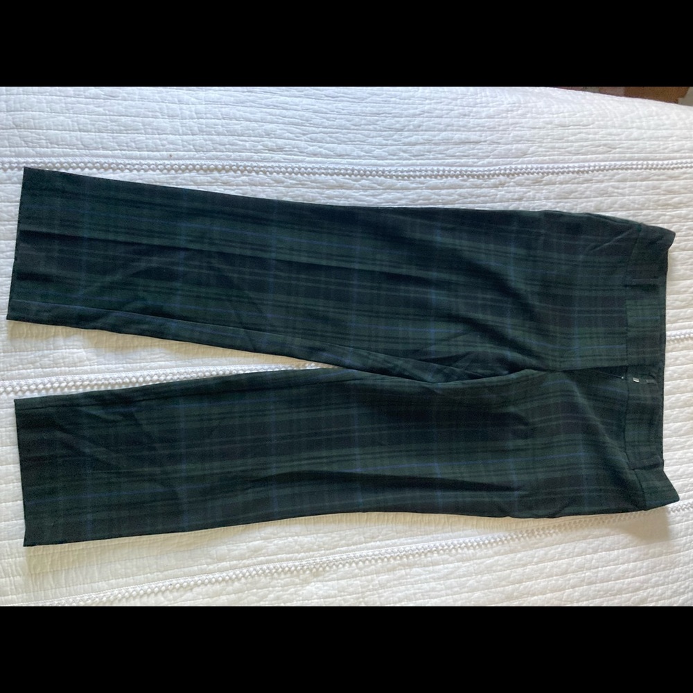 Banana Republic signature plaid pants